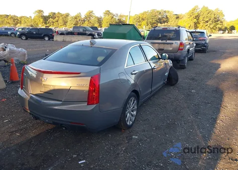 2017 Cadillac Ats Luxury из США, поврежденный, VIN 1G6AH5SX0H0164481